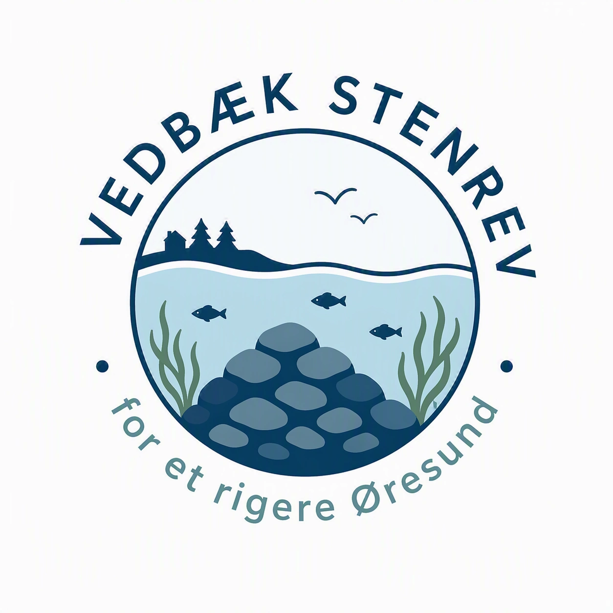 Vedbæk Stenrev logo